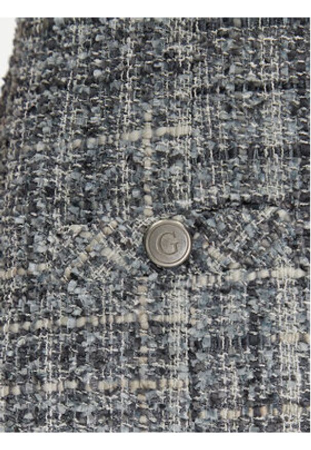 Guess Sukienka koktajlowa W5GK0E WH7I0 Szary Bodycon Fit. Kolor: szary. Materiał: syntetyk. Typ sukienki: bodycon. Styl: wizytowy