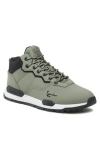 Sneakersy Karl Kani 89 Boot 1020506 Olive/Black. Kolor: zielony. Materiał: skóra #1