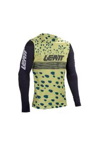Koszulka rowerowa LEATT Jersey MTB Gravity 5.0. Kolor: zielony. Materiał: jersey. Sport: kolarstwo