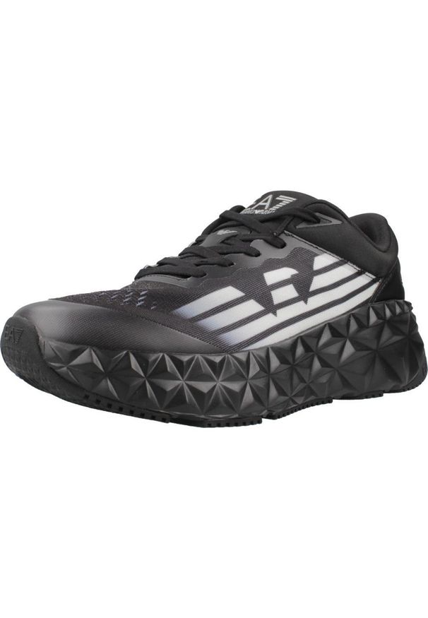 EA7 - Kapcie EMPORIO ARMANI X8X239 XK432 Czarny. Kolor: czarny. Materiał: tkanina. Sport: turystyka piesza