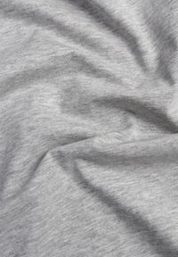 Born2be - Szary T-shirt z Bawełny Typu Oversize Nedika. Okazja: na co dzień. Kolor: szary. Materiał: bawełna. Styl: casual, klasyczny #4