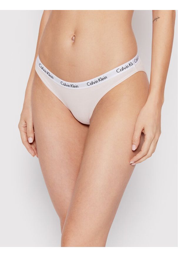 Calvin Klein Underwear Figi klasyczne 0000D1618A Różowy. Kolor: różowy. Materiał: bawełna