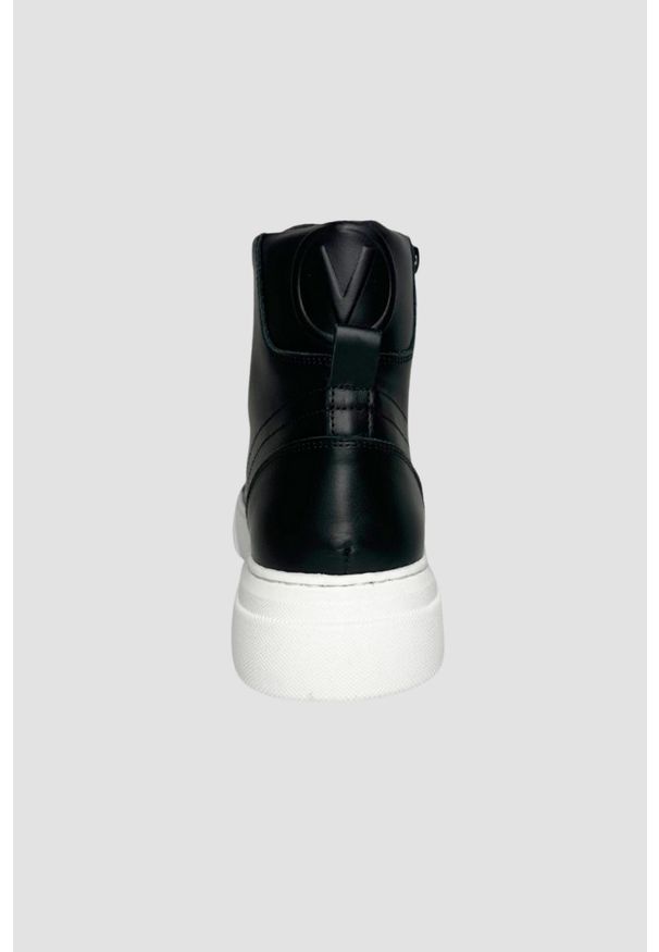 Valentino by Mario Valentino - VALENTINO Czarne sneakersy HIGH-TOP, Rozmiar 41. Kolor: czarny