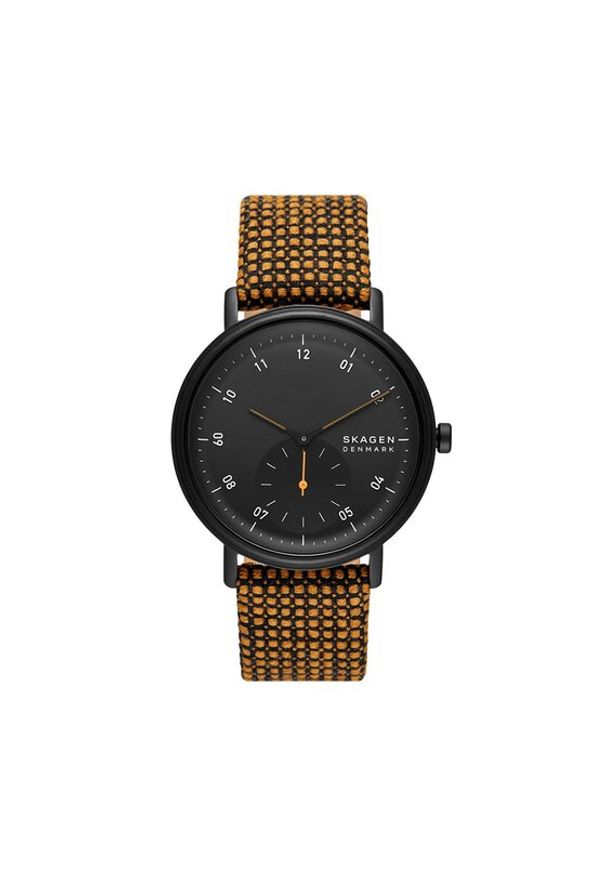 Skagen Zegarek Kuppel SKW6895 Czarny. Kolor: czarny