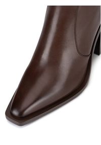 Gino Rossi Botki WGA3323-1Z Brązowy. Kolor: brązowy. Materiał: skóra #5