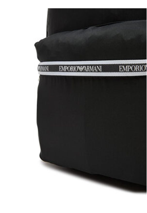 Emporio Armani Plecak EX000002 AF12512 UC001 Czarny. Kolor: czarny. Materiał: materiał