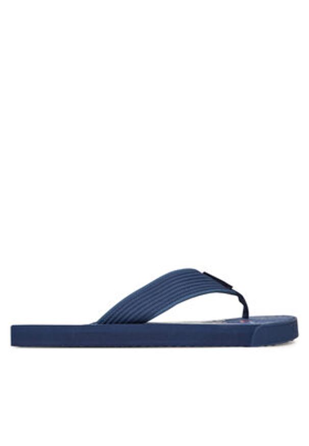 Tommy Jeans Japonki Tjm Elevated Beach Sandal EM0EM01561 Niebieski. Kolor: niebieski. Materiał: materiał