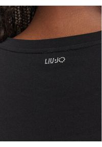 Liu Jo T-Shirt WF6398 JS904 Czarny Boxy Fit. Kolor: czarny. Materiał: bawełna #5