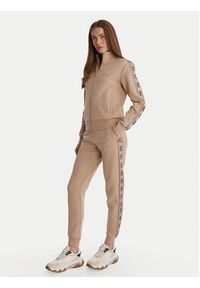 Guess Bluza V2YQ16 KB3P2 Beżowy Regular Fit. Kolor: beżowy. Materiał: bawełna #3
