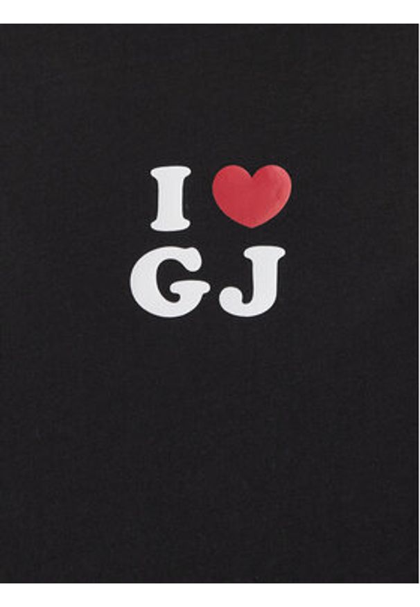 Guess Jeans T-Shirt W6GI45 K8HM0 Regular Fit. Kolor: czarny. Materiał: bawełna