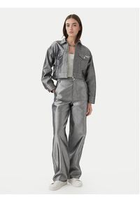 Calvin Klein Jeans Jeansy LV047E718G Szary Barrel Fit. Kolor: szary #5