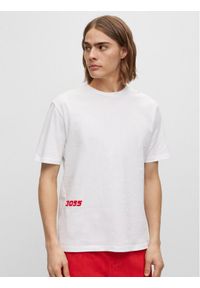 BOSS - Boss T-Shirt 50495743 Biały Relaxed Fit. Kolor: biały. Materiał: bawełna #1