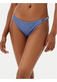 Calvin Klein Swimwear Dół od bikini KW0KW02796 Niebieski. Kolor: niebieski. Materiał: syntetyk