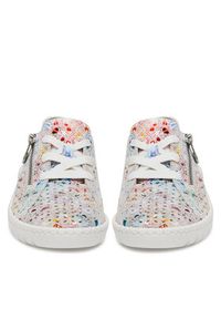 Rieker Sneakersy M2306-90 Biały. Kolor: biały. Materiał: zamsz, skóra #4