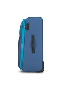 Wittchen - Duża miękka walizka dwukolorowa. Kolor: niebieski. Materiał: poliester #7