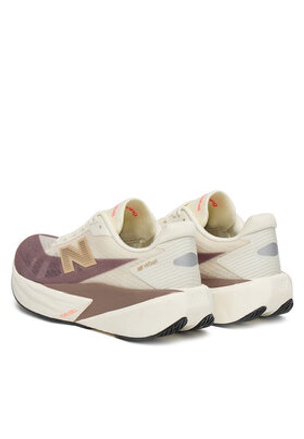 New Balance Buty do biegania FuelCell Rebel v5 WFCXLJ5 Beżowy. Kolor: beżowy. Materiał: materiał