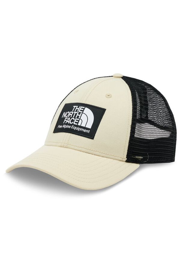 The North Face Czapka z daszkiem Mudder Trucker NF0A5FXA3X41 Beżowy. Kolor: beżowy. Materiał: syntetyk