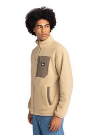Quiksilver - Bluza dla Mężczyzn CLEAN COAST Beżowy. Kolor: beżowy. Materiał: poliester, materiał. Sport: outdoor