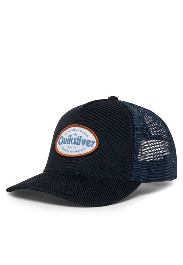 Quiksilver Czapka z daszkiem Happy French Hours EQYHA03413 Granatowy. Kolor: niebieski. Materiał: bawełna