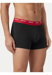 Hugo - HUGO Komplet bokserek 50532619 Czarny. Kolor: czarny. Materiał: bawełna #11