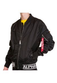 Alpha Industries - ALPHA INDUSTRIES MA-1 LW AR > 12610403. Materiał: nylon. Wzór: aplikacja. Styl: klasyczny #1