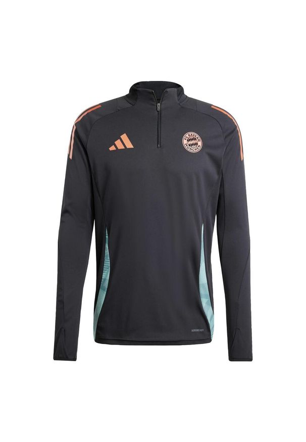 Adidas - Bluza FC Bayern Tiro 24 Training. Kolor: czarny. Materiał: materiał. Sport: piłka nożna
