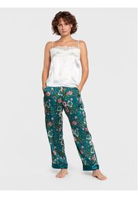 Liu Jo Spodnie piżamowe 5F2080 T2449 Zielony Relaxed Fit. Kolor: zielony. Materiał: syntetyk