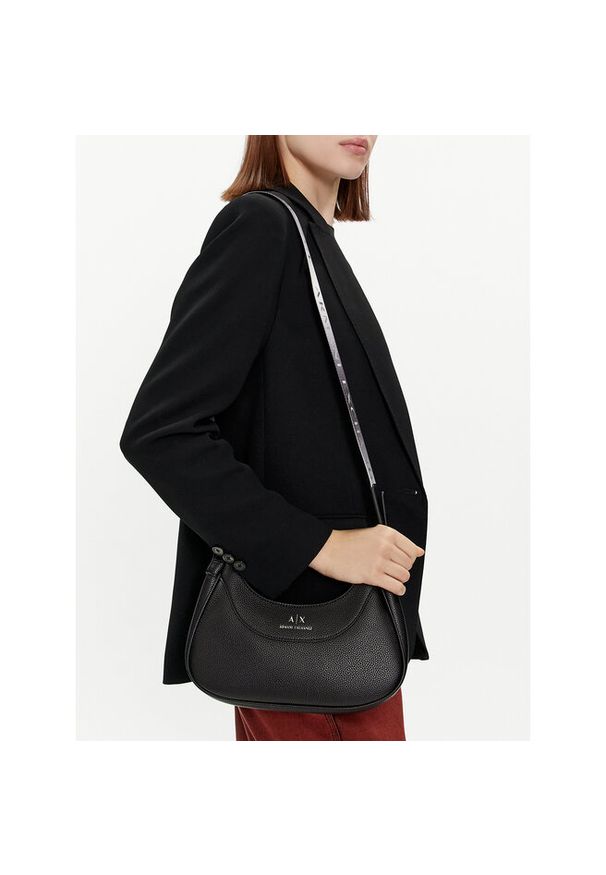 Torebka Armani Exchange. Kolor: czarny