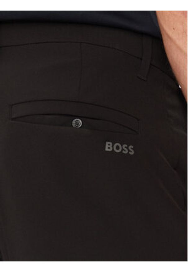 BOSS - Boss Szorty materiałowe S_Commuter 50504392 Czarny Slim Fit. Kolor: czarny. Materiał: bawełna