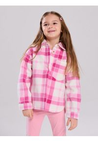 Sinsay - Kurtka koszulowa w kratę - kremowy. Kolor: kremowy #1