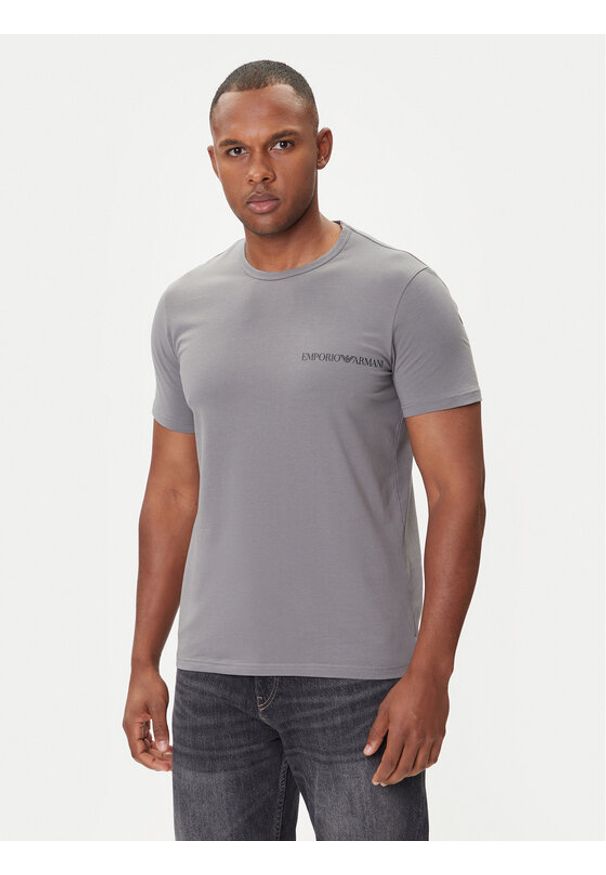 Emporio Armani Underwear Komplet 2 t-shirtów EM000391 AF10779 M8014 Kolorowy Regular Fit. Materiał: bawełna. Wzór: kolorowy