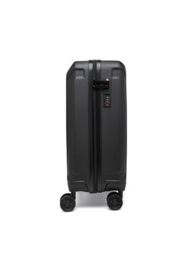 Gino Rossi Walizka kabinowa GIN-S-004-05-BLACK Czarny. Kolor: czarny. Materiał: materiał