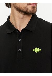 Replay Polo M3540A.000.20623 Czarny Regular Fit. Typ kołnierza: polo. Kolor: czarny. Materiał: bawełna