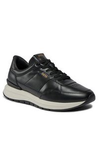 BOSS - Boss Sneakersy Jace Runn 50512264 10240265 Czarny. Kolor: czarny. Materiał: materiał #2