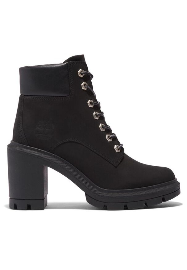 Timberland Trzewiki Allington Heights 6In TB0A5Y6C0151 Czarny. Kolor: czarny. Materiał: nubuk, skóra