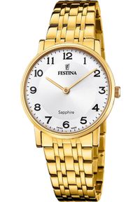 Zegarek damski Festina F20048-1 złoty. Kolor: złoty #1