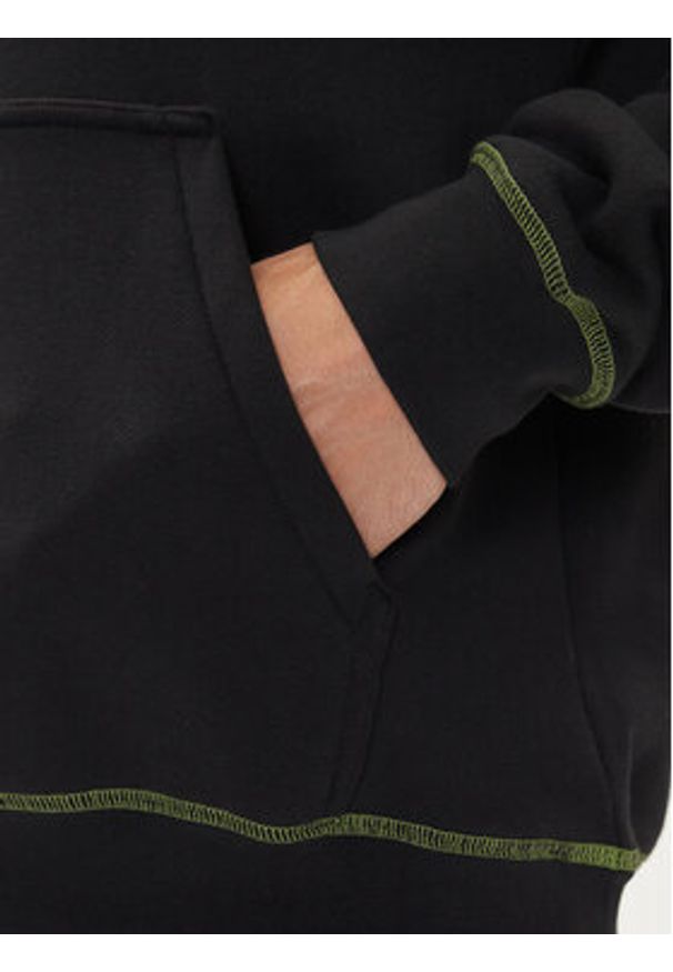 Adidas - adidas Bluza Distressed Graphic JY2730 Czarny Loose Fit. Kolor: czarny. Materiał: bawełna