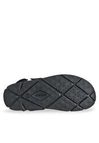 Geox Sandały U Xand 2S U15BGB 00032 C4002 Granatowy. Kolor: niebieski. Materiał: skóra, nubuk
