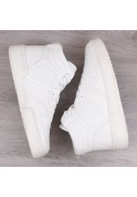 Big-Star - Buty sportowe męskie sneakersy za kostkę białe Big Star KK174134. Wysokość cholewki: za kostkę. Kolor: biały