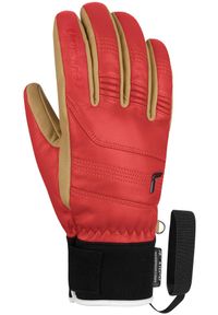 Rękawice narciarskie Reusch Highland R-Tex® XT. Kolor: czerwony, wielokolorowy, beżowy. Sport: narciarstwo