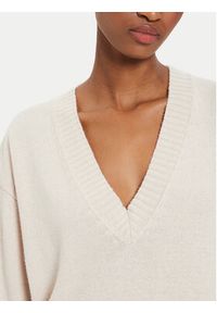 Kontatto Sweter 3M0177 Écru Regular Fit. Kolor: kremowy. Materiał: syntetyk, wełna #5