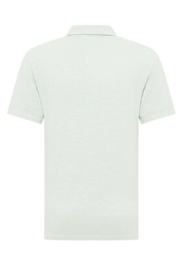 Mustang Polo Palco 1016505 Zielony Regular Fit. Typ kołnierza: polo. Kolor: zielony. Materiał: bawełna