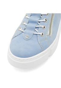 Rieker Sneakersy N5952-10 Niebieski. Kolor: niebieski #6