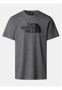 The North Face T-Shirt Easy NF0A8A6C Szary Regular Fit. Kolor: szary. Materiał: syntetyk, bawełna