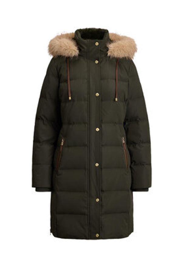 Lauren Ralph Lauren - LAUREN RALPH LAUREN Kurtka puchowa 297957509006 Zielony Regular Fit. Kolor: zielony. Materiał: syntetyk