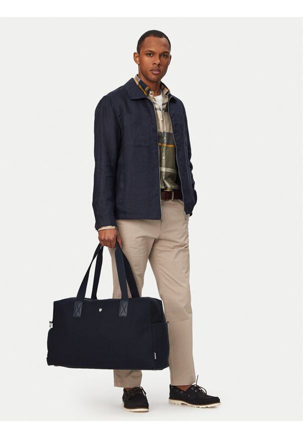 Barbour Torba weekendowa Cascade City UBA0736NY71 Granatowy. Kolor: niebieski. Materiał: materiał