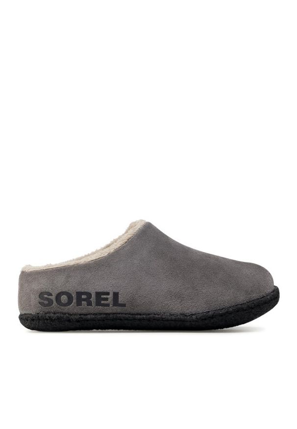 sorel - Sorel Kapcie Youth Lanner Ridge™ II NY3926 Szary. Kolor: szary. Materiał: zamsz, skóra