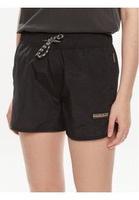 Napapijri Szorty sportowe N-Boyd NP0A4HNN Czarny Regular Fit. Kolor: czarny. Materiał: syntetyk #1
