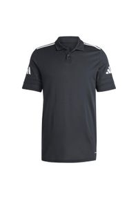 Adidas - Koszulka męska adidas Squadra 25 Polo. Typ kołnierza: polo. Kolor: wielokolorowy, biały, czarny. Sport: piłka nożna #1