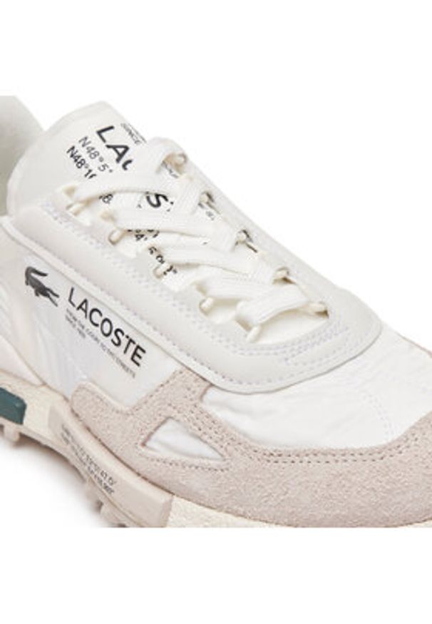 Lacoste Sneakersy Elite Active 746SMA0008 Biały. Kolor: biały. Materiał: materiał